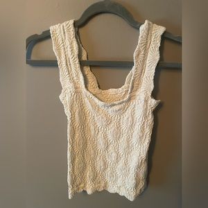 Free people love letter cami size m/l in ivory